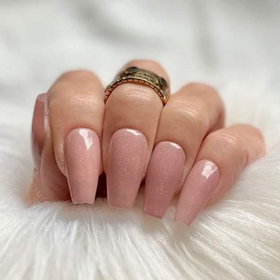 Caramel Blush Dip Powder