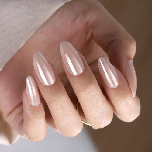 Modern Luxury Almond Press On