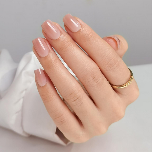 Natural Ombre Square Press On