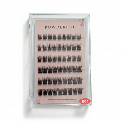 Wispy Pre-Glued Cluster Lashes
