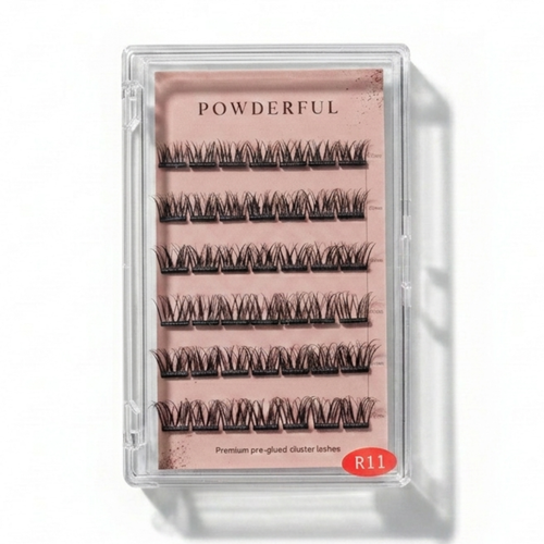 Effortless Pre-Glued Cluster Lashes