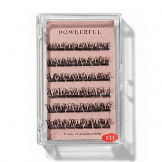 Effortless Pre-Glued Cluster Lashes
