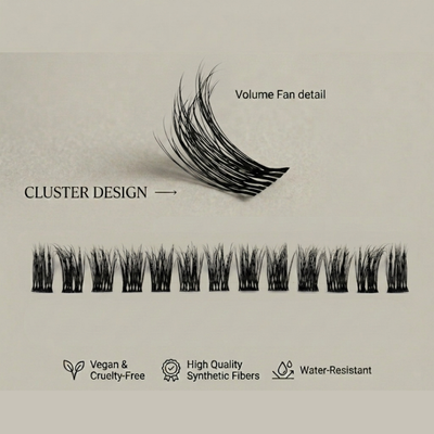 Flirty Pre-Glued Cluster Lashes